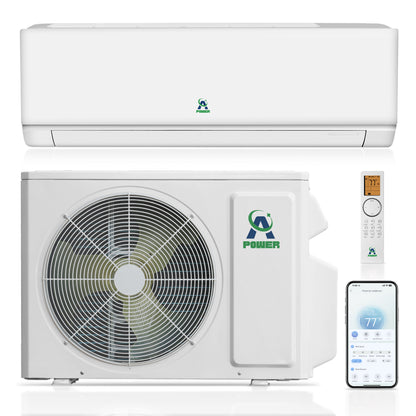 12,000BTU 115V Mini Split Inverter AC with Heat Pump