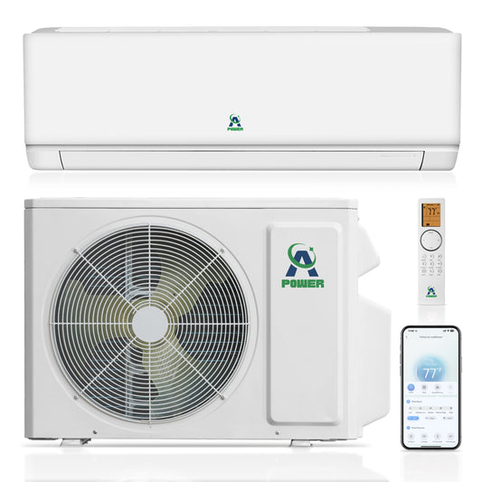 12,000BTU 115V Mini Split Inverter AC with Heat Pump