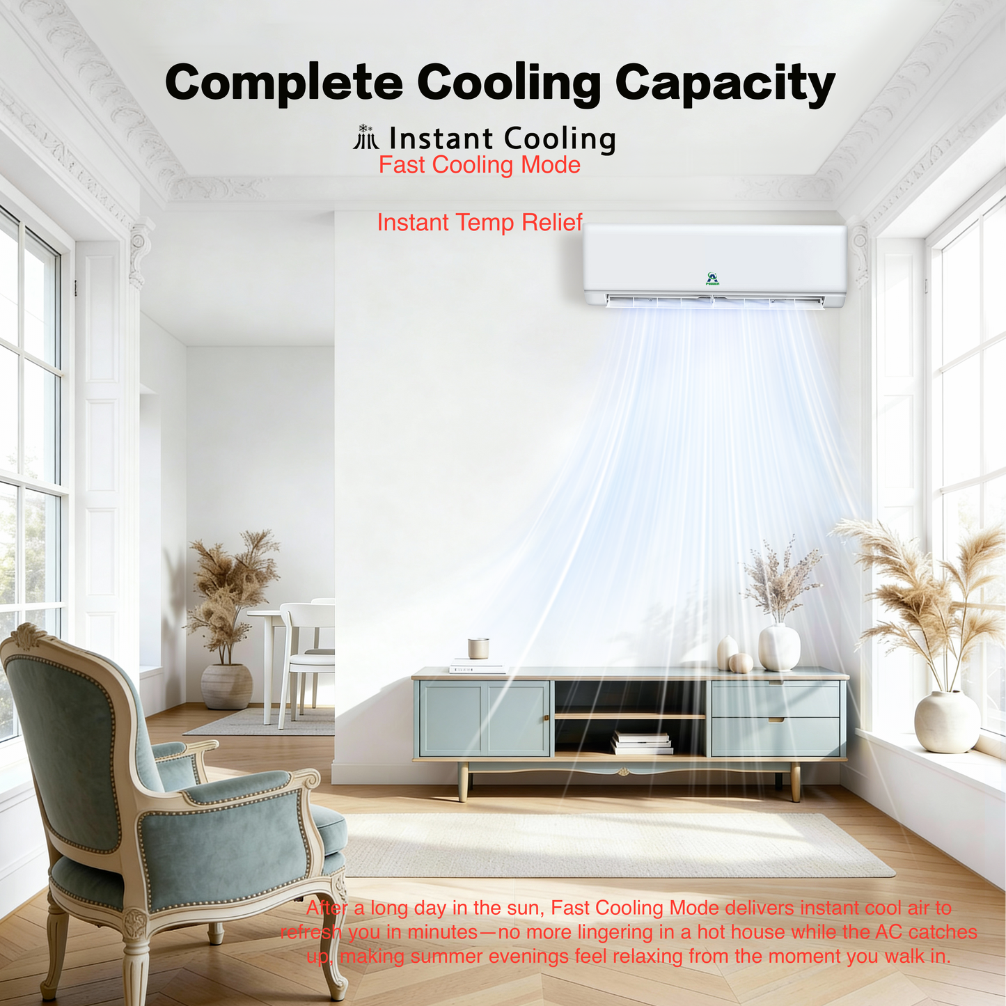 12,000BTU 115V Mini Split Inverter AC with Heat Pump