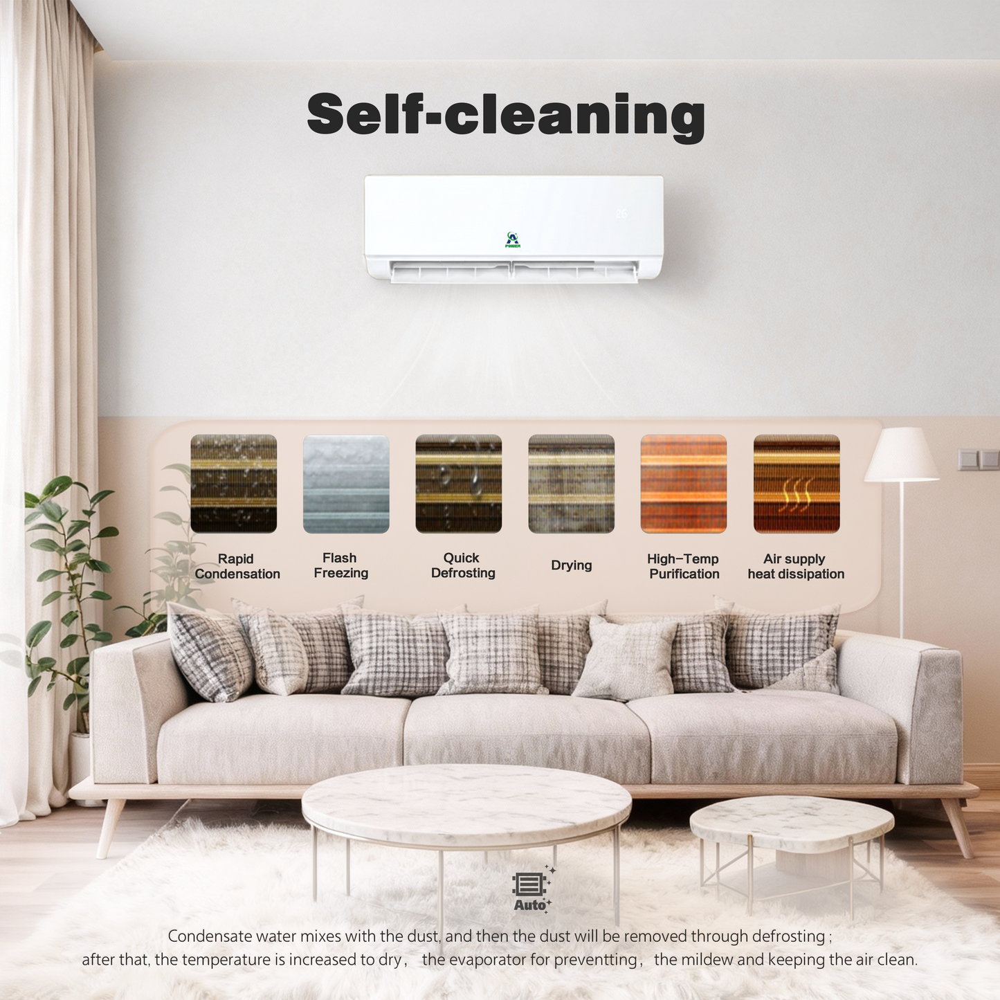 12,000BTU 115V Mini Split Inverter AC with Heat Pump